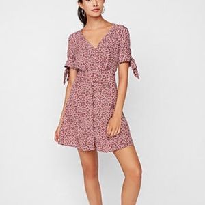 Express Mini Polka Dot Dress